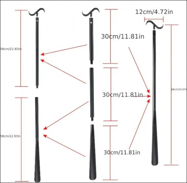Anziehhilfe - Schuhlöffel